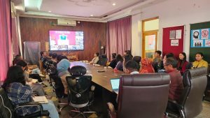 NHM Ladakh Virtually Participates in National Launch of JOSH Teams for TB Elimination.