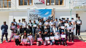 Basic Rock-Climbing Course Concludes Successfully at Leh.