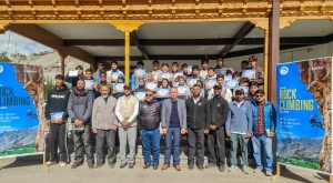 Basic Rock Climbing Course Concludes in Kargil; Tourism Department, IMF identify Potential Adventure Tourism Sites.