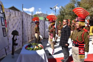 Deputy Commissioner Drass Attends Police Commemoration Day; Pays Tribute to Martyrs.