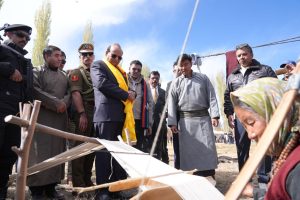 L-G Vinai Kumar Saxena inaugurates two-day Ladakh Pashmina Conclave to take ‘Golden Fibre of Ladakh’ to global markets.