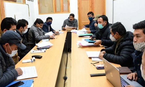 Div Com Ladakh chairs meeting of Divisional Level Valuation Board