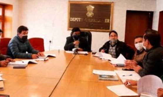 Chairman DLC Leh chairs meetings to finalise Annual Action Plan under PMJVK