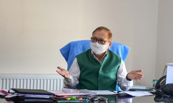 Principal Secy reviews flagship Schemes in UT Ladakh