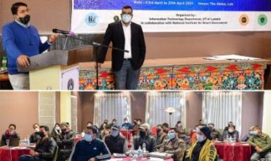 Secy, IT Ladakh inaugurates training on Big Data Analytics, Cyber Security in Leh