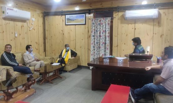 VC UoL calls on CEC Kargil (1)