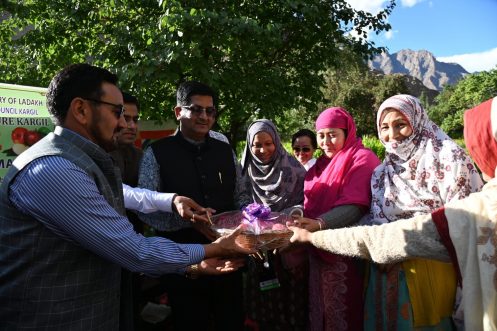 Minister of Agriculture Sikkim visits