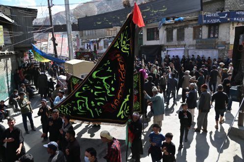 Arbaen e Hussaini processions taken out amidst observance of SOPs in Kargil (3)