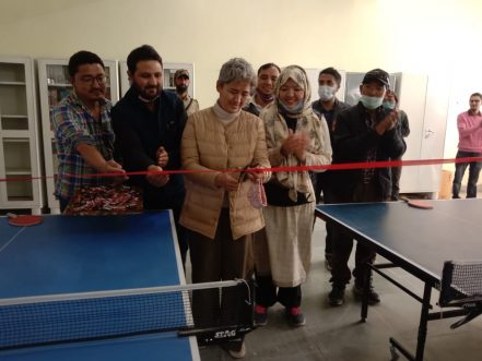 Secretary Padma Angmo visits Government Model Degree College Zanskar (1)