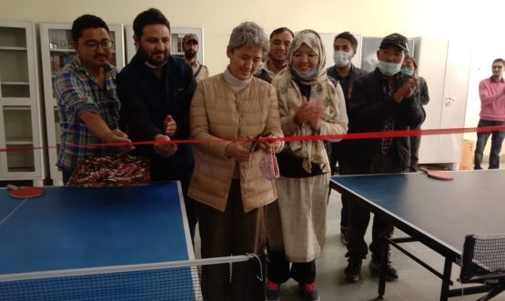 Secretary Padma Angmo visits Government Model Degree College Zanskar (1)