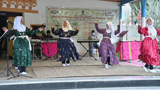 5 Day All India Painting Camp and National Art Exhibition 2021 by District Administration, LAACL Kargil, Spandan concludes in Kargil (1)