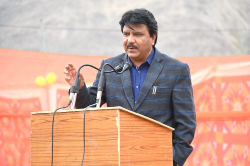 CEC Feroz Khan greets people on Eid-e-Milad-un-Nabi