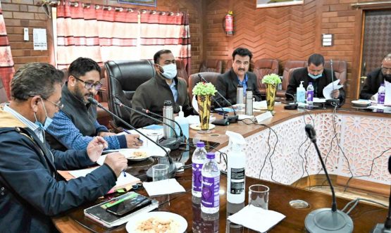 DC Kargil chairs District Capex Budget review meeting (1)