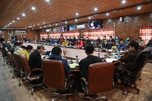 CEC Feroz Khan reviews physical, financial progress of works under District Capex Budget 2021-22 (3)