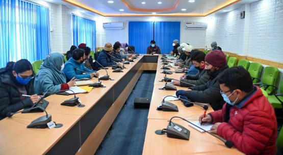 CEC Feroz Khan chairs meeting on enrolment drive, left out children with special focus on specially-abled children (1)