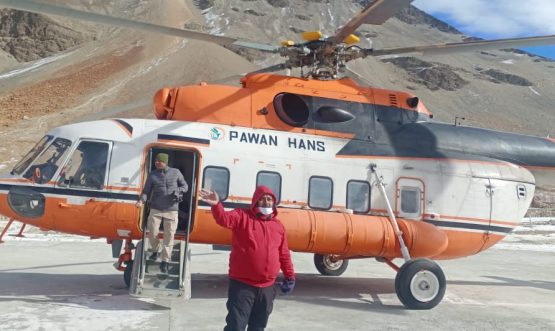 Winter helicopter service in Kargil, Leh for general public to start from 29 December