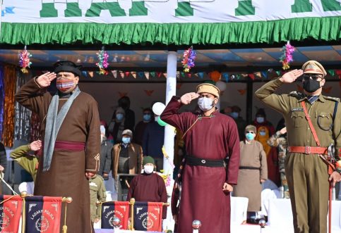 Republic Day celebrated in Kargi)