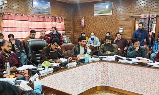 CEC Feroz Khan chairs General Council Meeting of LAHDC Kargil, approves Rs 233.23 cr for current fiscal (7)