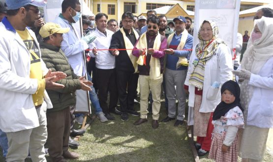 EC Syed Abass inaugurates Ayushman Bharat Block Health Mela at Sankoo (5)