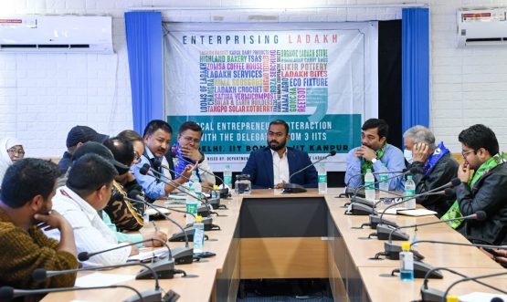 DC Santosh chairs interactive session of IIT experts with entrepreneurs of Kargil