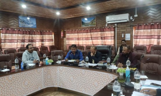 Director RD&PRD chairs meeting to review developmental activities in Kargil (4)