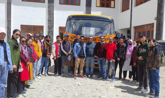 GMD College Zanskar organizes one-day field trip to Karsha, Padum panchayats to study flagship schemes (3)