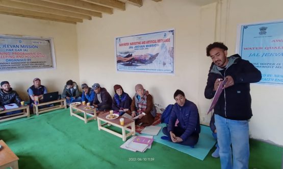 ISA under JJM conducts training, awareness, IEC activities in Zanskar (3)