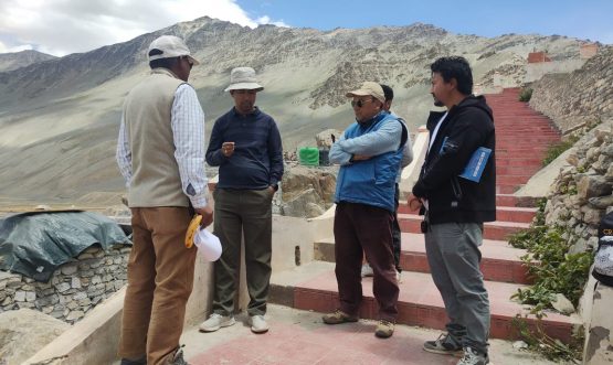 EC Tashi visits Zangla village to review developmental works (4)