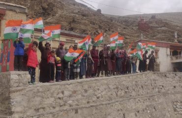 Har Ghar Tiranga in Chumur village