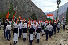 Har Ghar Tiranga in -Turtuk village