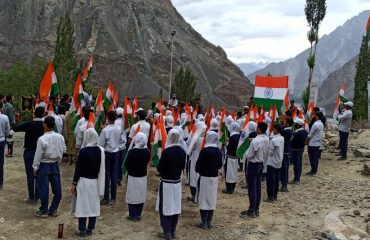 Har Ghar Tiranga in -Turtuk village