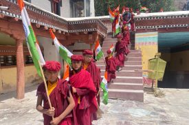 Har Ghar Tiranga at Hemis Monastery