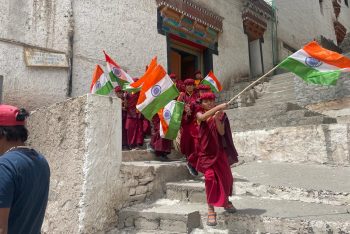 Har Ghar Tiranga at Hemis Monastery