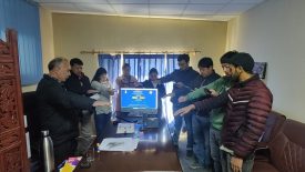 Pledge taking ceremony by NIC Officers on Vigilance Awareness Week.