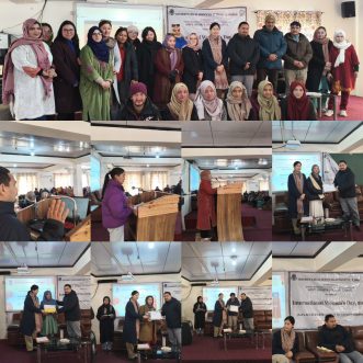 GDC Kargil celebrates International Women's Day.