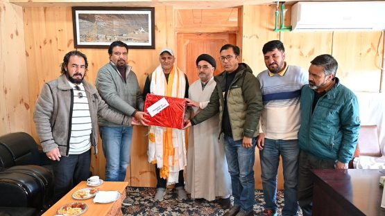 Hill Council Kargil hosts farewell party in honour of outgoing officer Shehzad Ahmad District Soil Conservation Officer Kargil