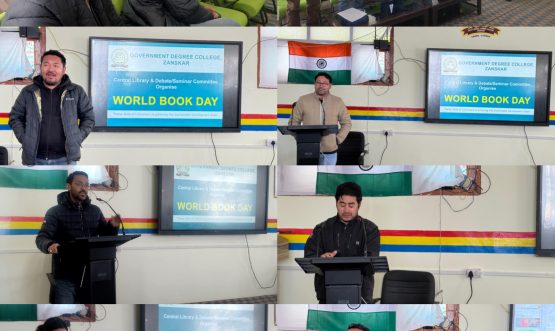 GDC Zanskar celebrates World Book Day.