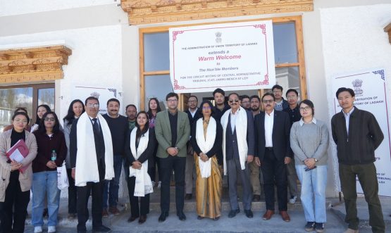 Circuit Sitting of Central Administrative Tribunal (CAT) Jammu Bench held at Leh.