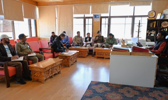 DC Kargil convenes District road safety meeting