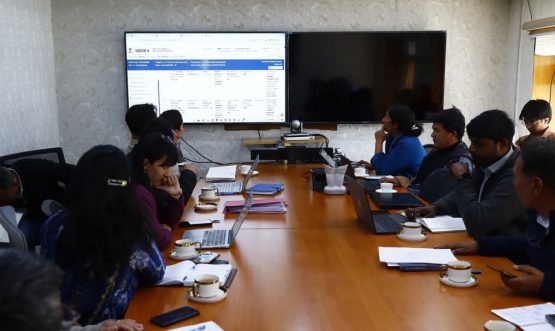 DC Leh Santosh Sukhdeve reviews various welfare schemes, emphasizes on 100% saturation of all eligible persons.