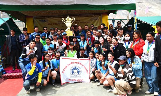 Valedictory & Award Ceremony of Inter-College Sports Meet-cum-Youth Fest Concludes on a Grand Note at Kargil Campu 6s, University of Ladakh.f