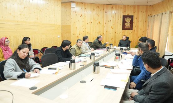 Chief Secretary Dr. Pawan Kotwal Chairs 3rd Steering Committee Meeting of Ladakh CAMPA.