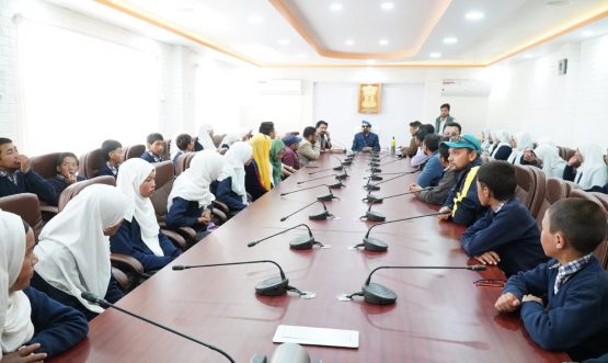 CEC Interacts with Students and Faculty at HS Lalung; Highlights Importance of Education and Exposure.