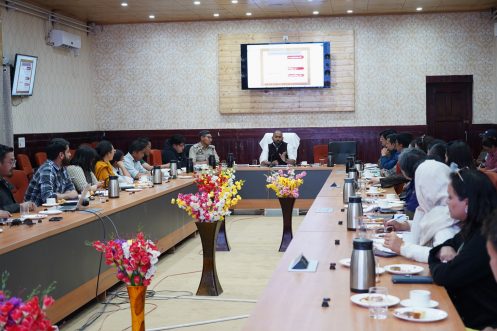 DC Leh @santoshsukhdeve chaired a meeting to examine arrangements for UPSC Civil Services Exam to be held on 25th of May.