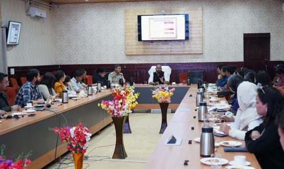 DC Leh @santoshsukhdeve chaired a meeting to examine arrangements for UPSC Civil Services Exam to be held on 25th of May.