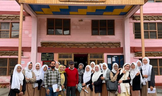 Department of Education GDC Kargil organise one day field visit for students.