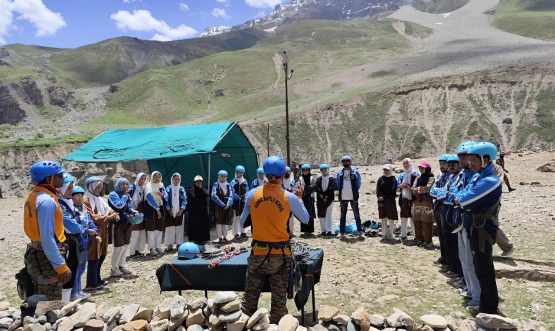 GDC Drass in collaboration with Indian Army Conduct Two-Day Rock Climbing & Rappelling Session to Boost Mountaineering Skills.