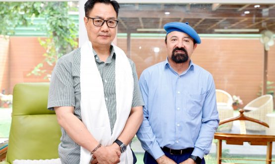 CEC Kargil Meets Union Minister Kiren Rijiju to Discuss Key Issues.