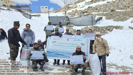 Forest Ecology and Environment Department Launches Environment Week in Nubra Valley