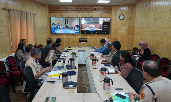 Chief Secretary, Pawan Kotwal chairs 6th UT-Level NCORD Committee meeting to strengthen Anti-Drug Measures in Ladakh.